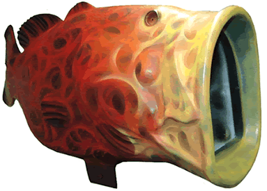 fish mailbox