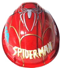 spiderman hard hat