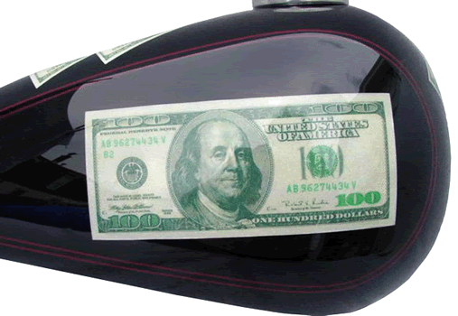 $100 bills front